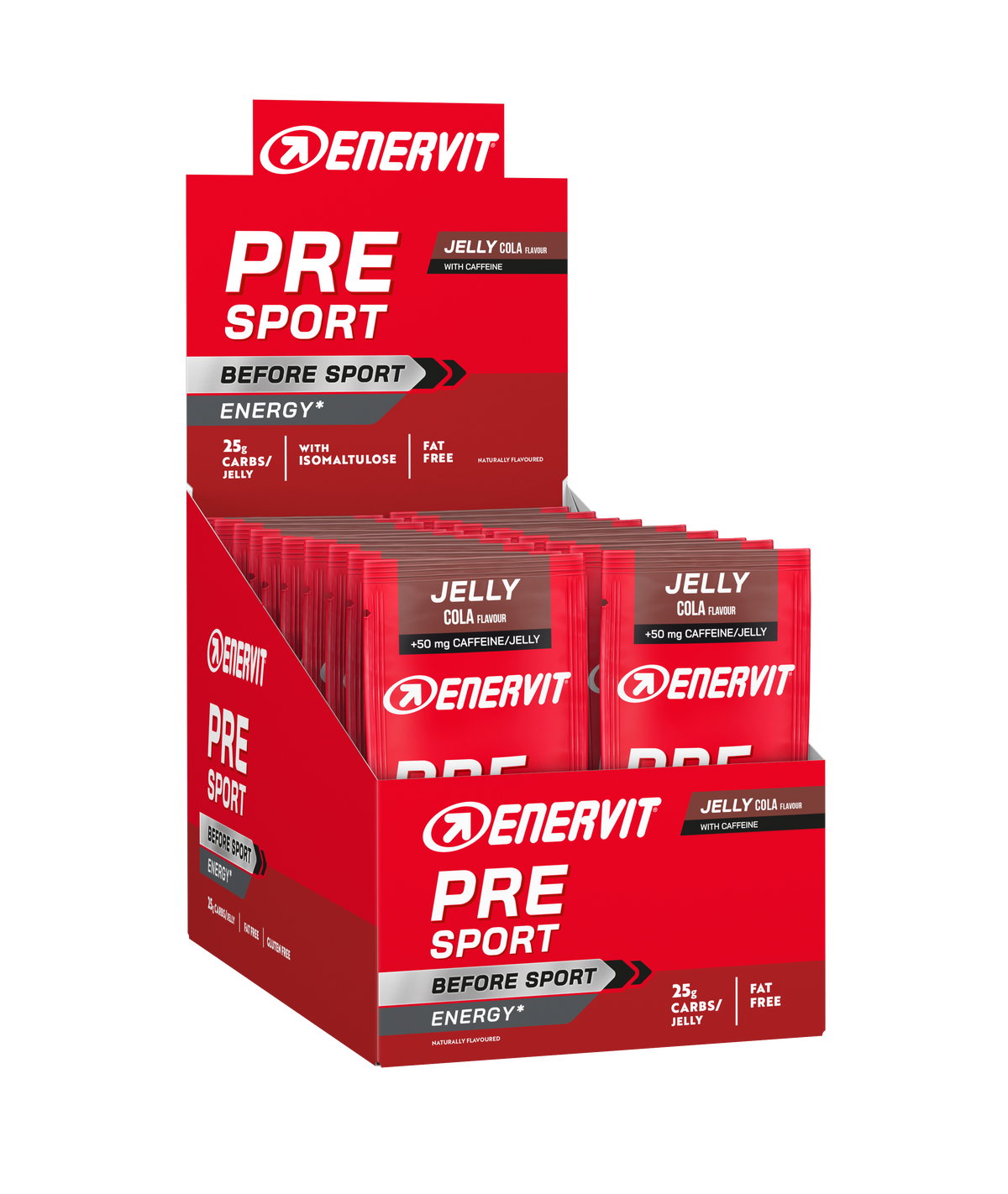 ENERVIT PRE Sport s kofeinem – cola