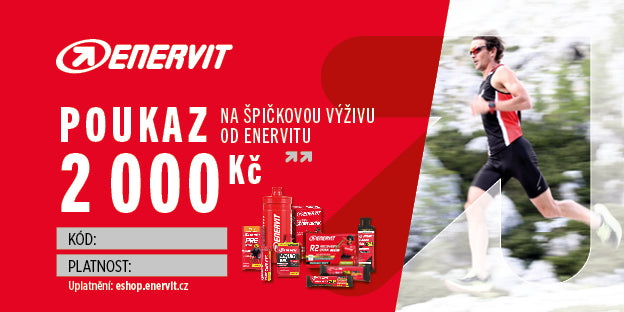 Dárkový poukaz Enervit 2000 Kč – Běh