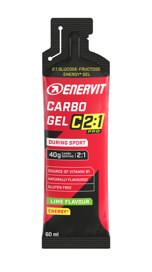 ENERVIT Carbo Gel C2:1 – Limetka