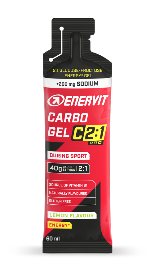 ENERVIT Carbo Gel C2:1 se sodíkem – Citron
