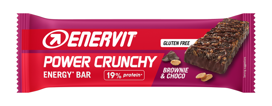 ENERVIT Power Crunchy Bar – Brownie & čokoláda