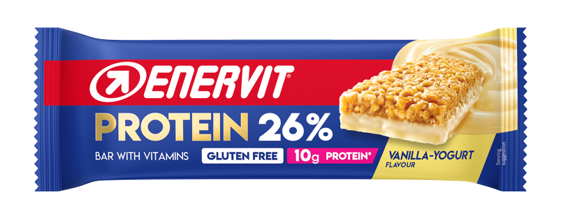 ENERVIT Protein Bar 26% – Vanilka + jogurt 40 g