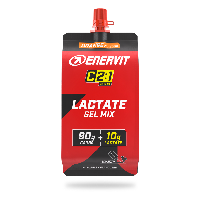ENERVIT Lactate Gel Mix C2:1 – balení 130 ml, přední strana